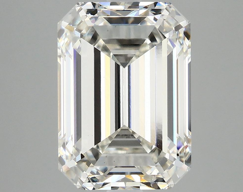 5.0 Carat Emerald Shaped Ideal Cut VS2 IGI Certified Lab Grown Diamond