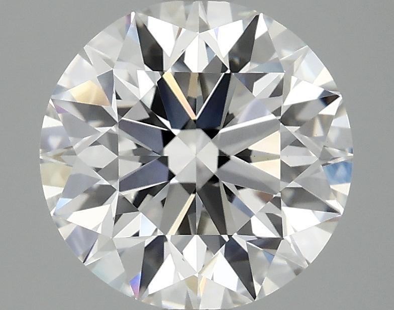 3.08 Carat Round Shaped Excellent Cut VS1 IGI Certified Lab Grown Diamond