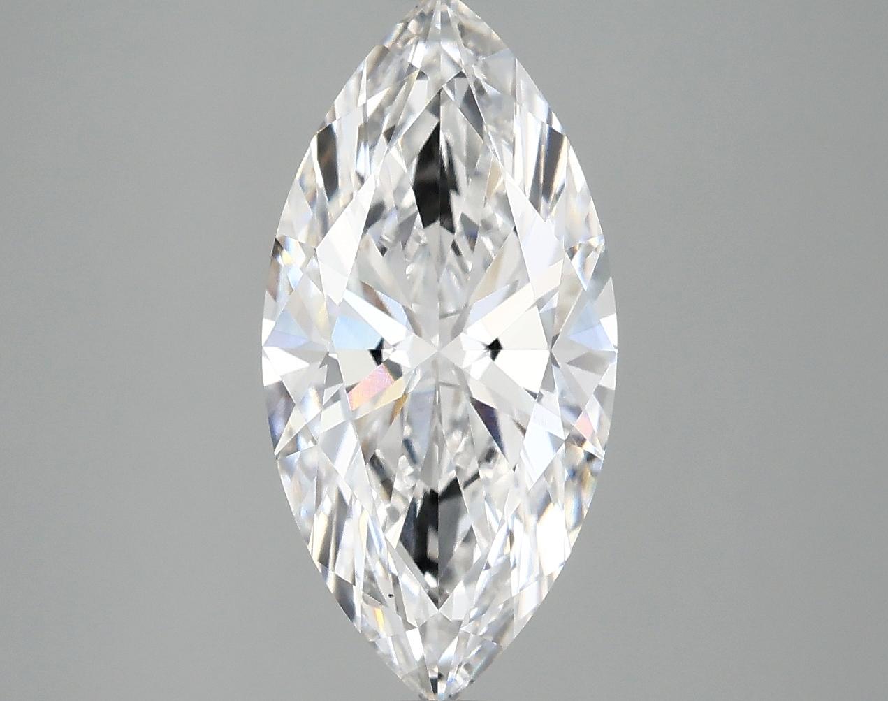 3.06 Carat Marquise Shaped Excellent Cut VS1 IGI Certified Lab Grown Diamond