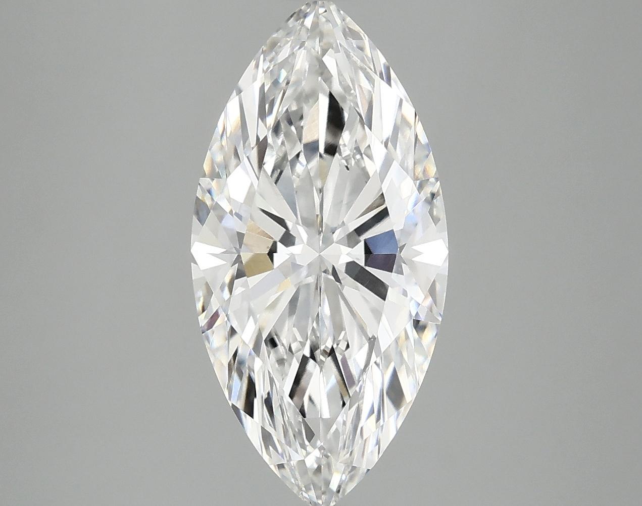 3.08 Carat Marquise Shaped Ideal Cut VS1 IGI Certified Lab Grown Diamond