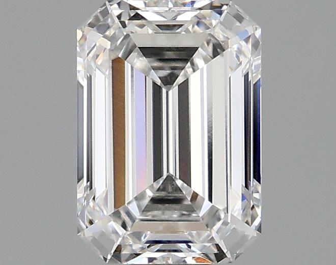 0.99 Carat Emerald Shaped Ideal Cut VVS2 IGI Certified Lab Grown Diamond