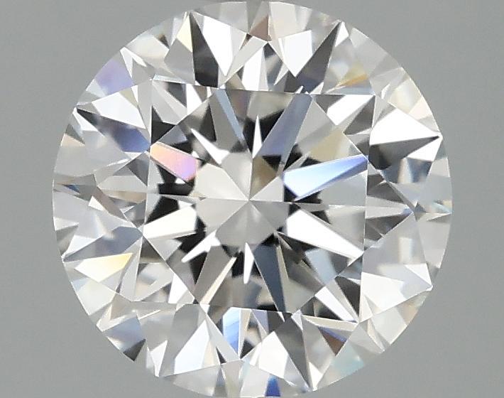 2.06 Carat Round Shaped Ideal Cut VVS2 IGI Certified Lab Grown Diamond