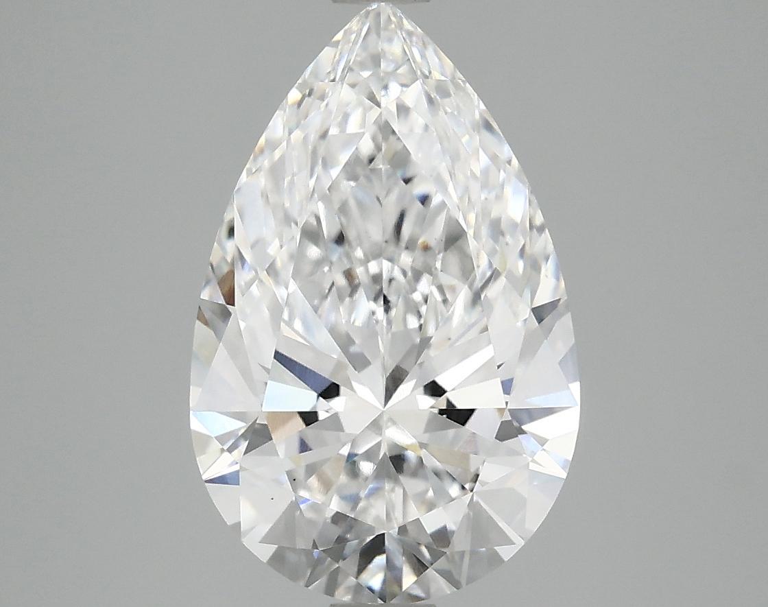 3.08 Carat Pear Shaped Ideal Cut VS1 IGI Certified Lab Grown Diamond