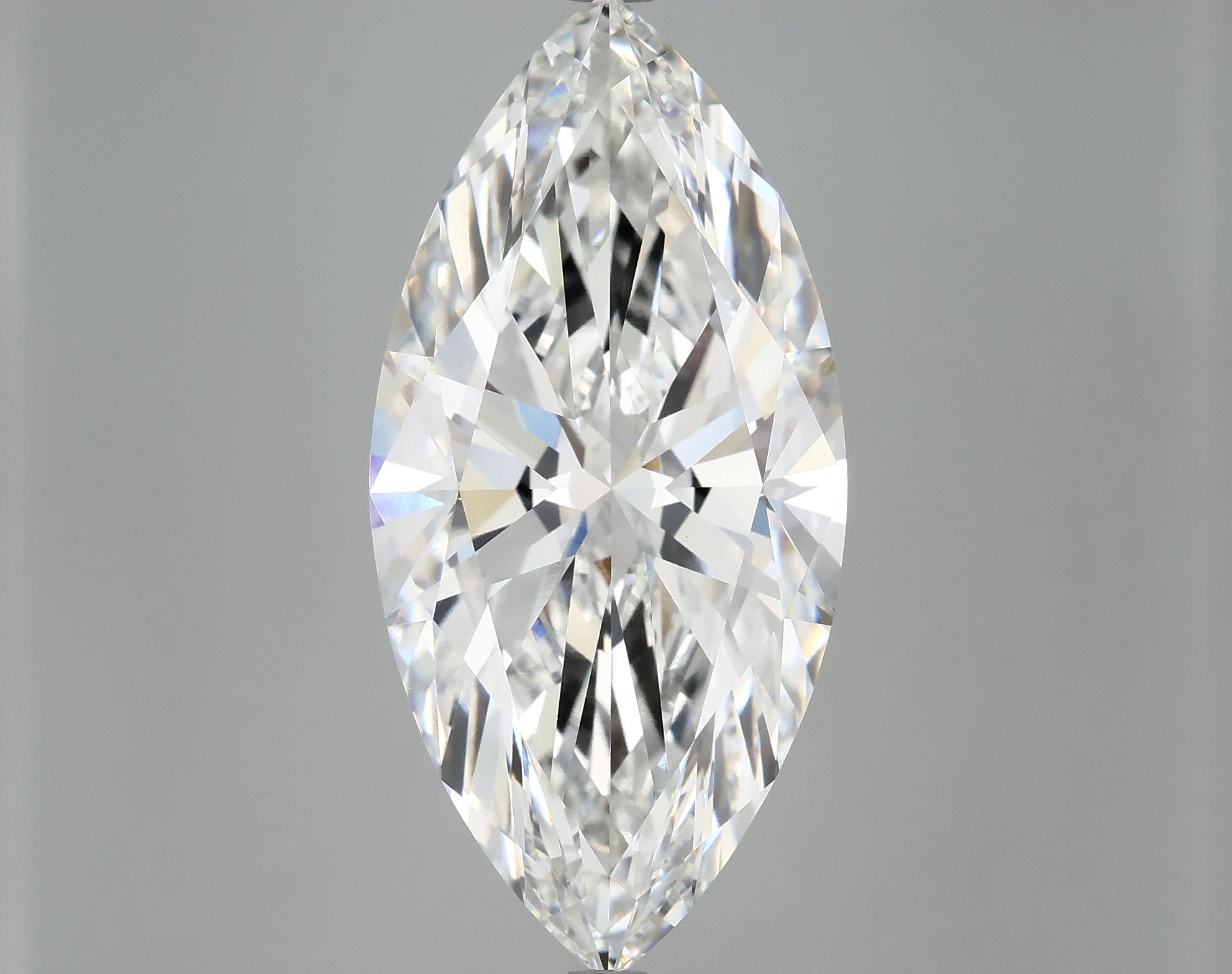 10.32 Carat Marquise Shaped Excellent Cut VVS2 IGI Certified Lab Grown Diamond
