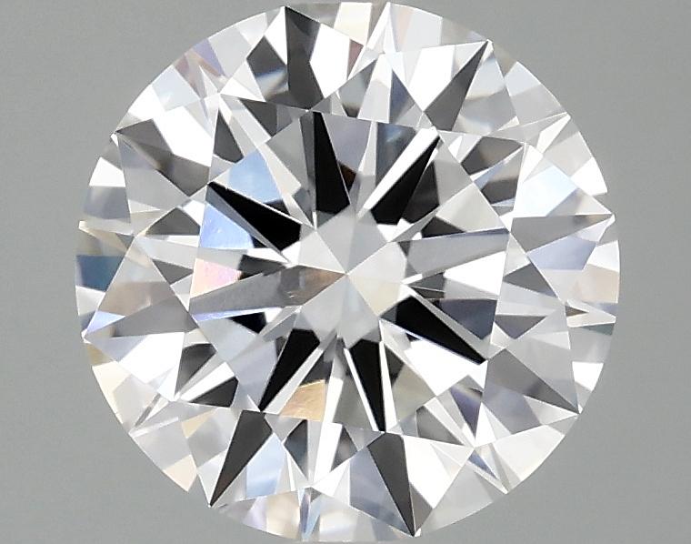 2.52 Carat Round Shaped Excellent Cut VVS2 IGI Certified Lab Grown Diamond