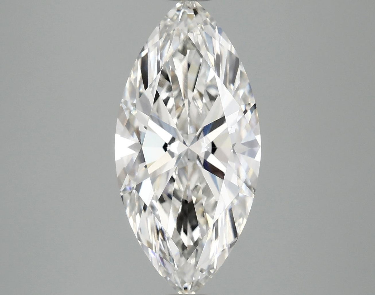 3.08 Carat Marquise Shaped Excellent Cut VVS2 IGI Certified Lab Grown Diamond