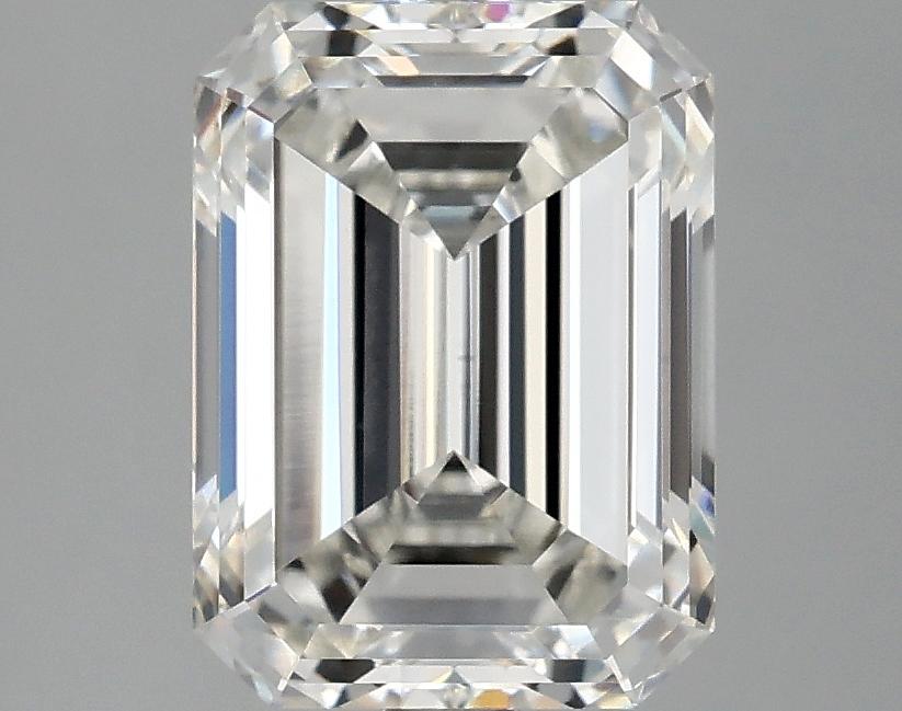 2.97 Carat Emerald Shaped Excellent Cut VS1 IGI Certified Lab Grown Diamond