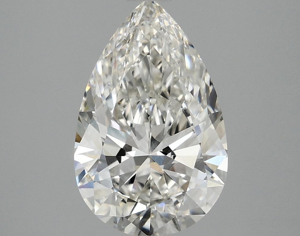 2.56 Carat Pear Shaped Ideal Cut VVS2 IGI Certified Lab Grown Diamond