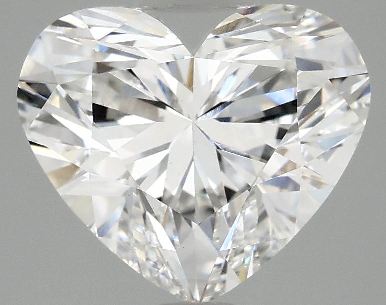 3.09 Carat Heart Shaped Excellent Cut VVS2 IGI Certified Lab Grown Diamond