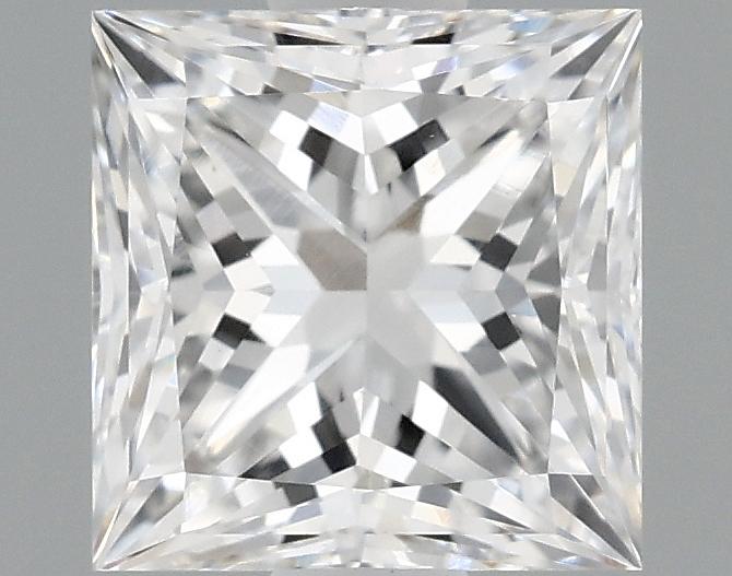0.98 Carat Princess Shaped Ideal Cut VVS2 IGI Certified Lab Grown Diamond