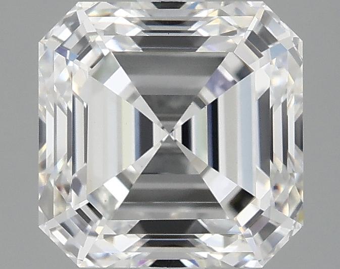 2.51 Carat Asscher Shaped Ideal Cut VS1 IGI Certified Lab Grown Diamond