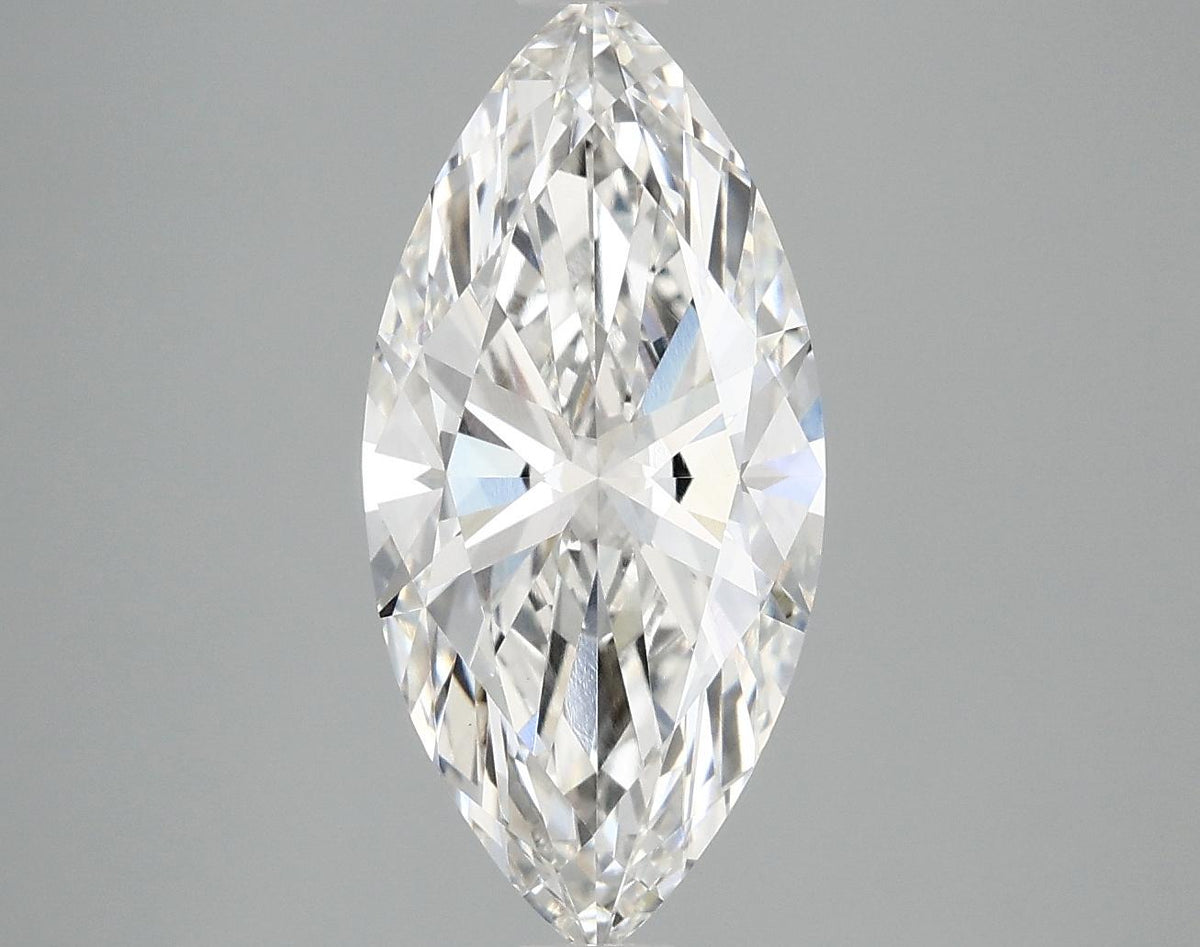3.02 Carat Marquise Shaped Excellent Cut VS1 IGI Certified Lab Grown Diamond
