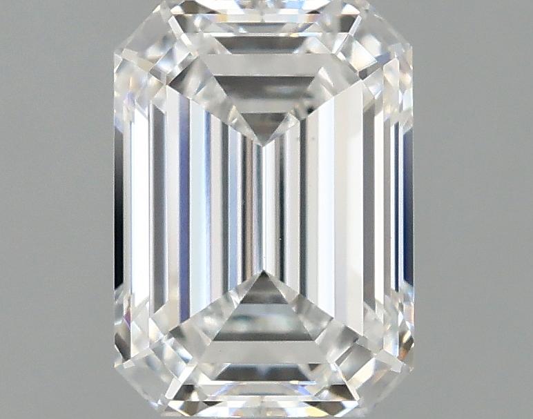 0.98 Carat Emerald Shaped Excellent Cut VVS2 IGI Certified Lab Grown Diamond