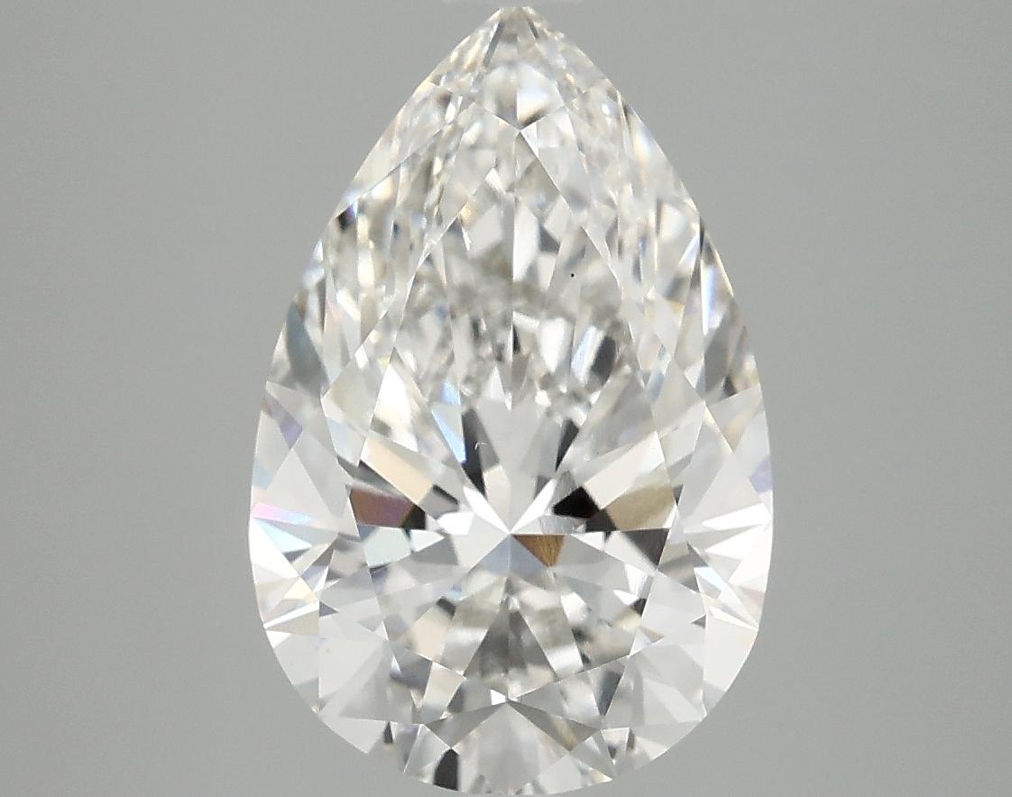3.56 Carat Pear Shaped Excellent Cut VS1 IGI Certified Lab Grown Diamond
