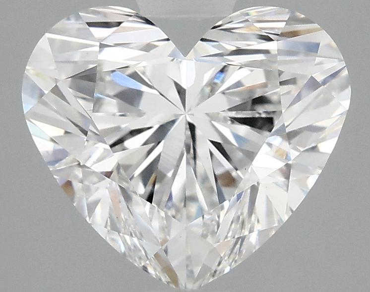 2.98 Carat Heart Shaped Ideal Cut VS1 IGI Certified Lab Grown Diamond