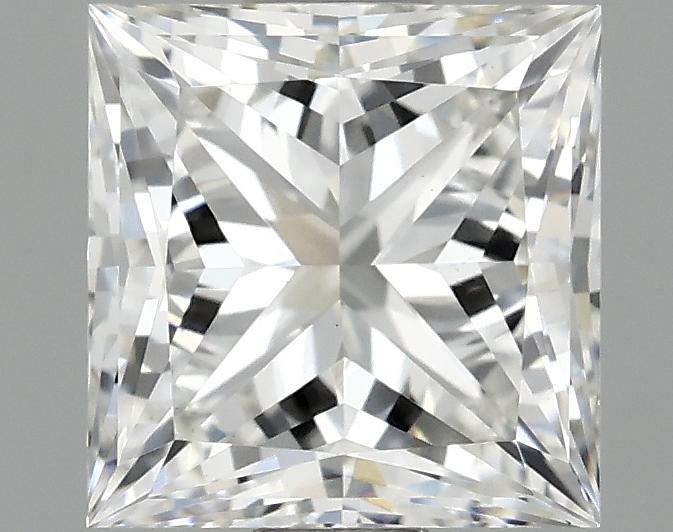 0.98 Carat Princess Shaped Ideal Cut VS1 IGI Certified Lab Grown Diamond
