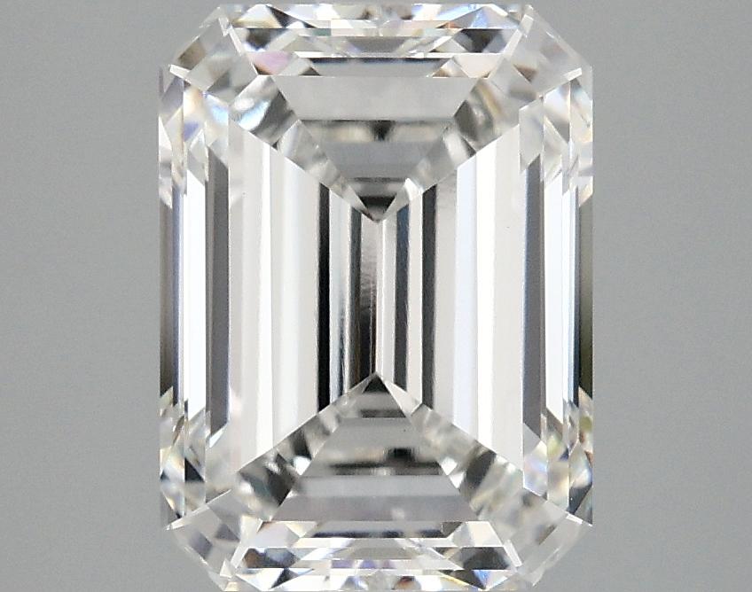3.08 Carat Emerald Shaped Excellent Cut VVS2 IGI Certified Lab Grown Diamond