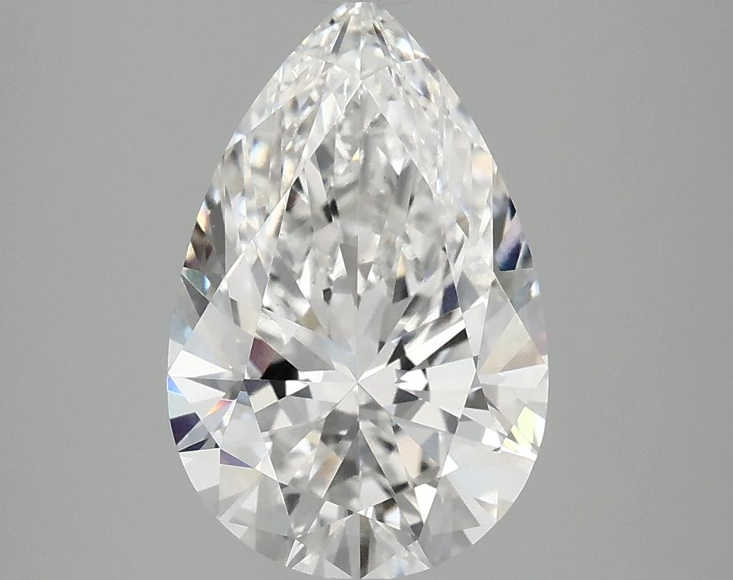3.04 Carat Pear Shaped Ideal Cut VS1 IGI Certified Lab Grown Diamond