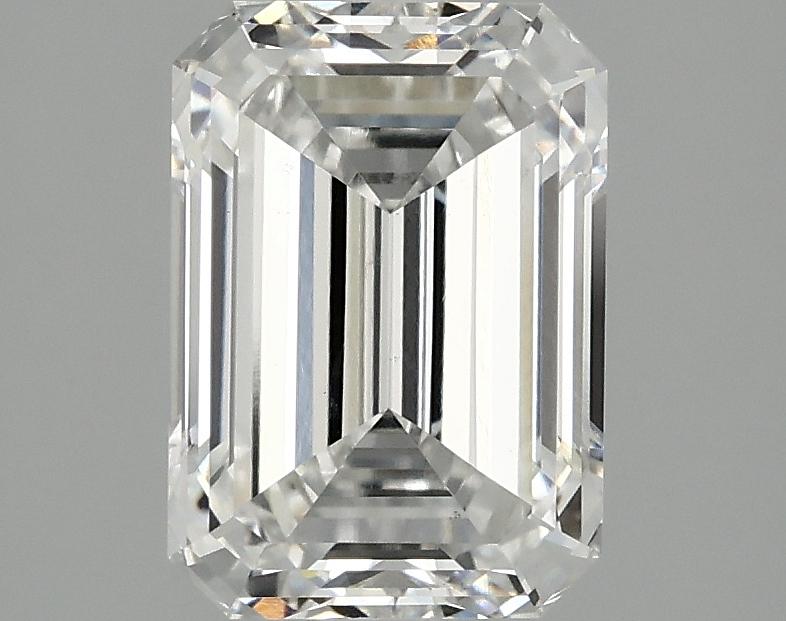 2.52 Carat Emerald Shaped Ideal Cut VS1 IGI Certified Lab Grown Diamond