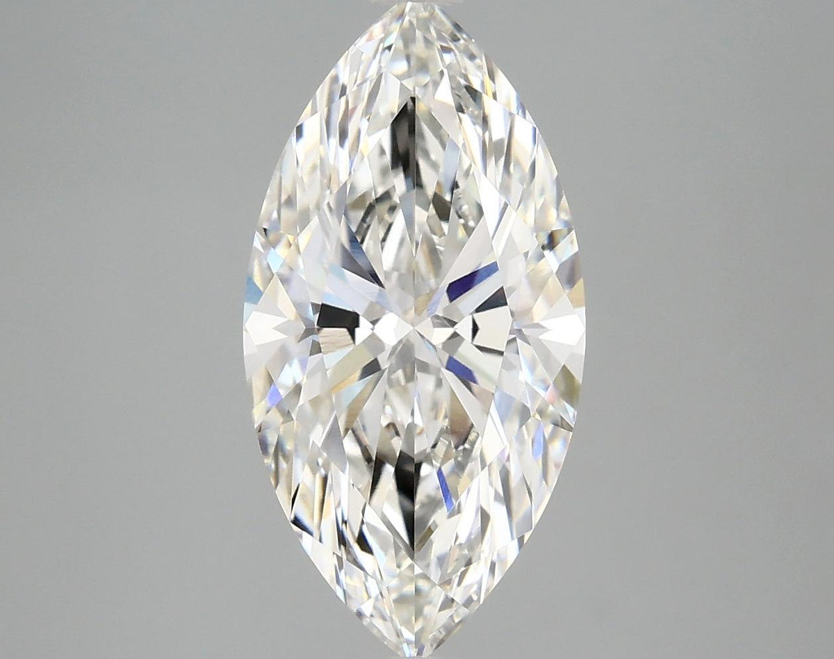 3.06 Carat Marquise Shaped Ideal Cut VVS2 IGI Certified Lab Grown Diamond