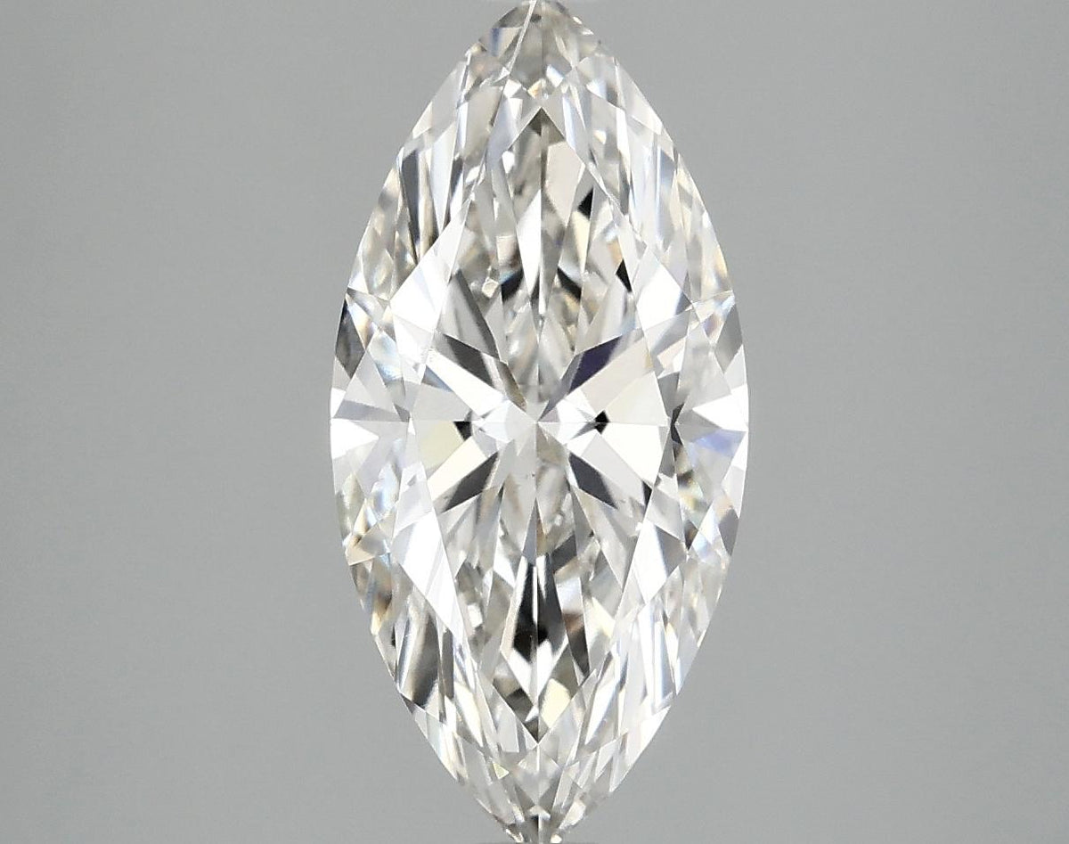 2.5 Carat Marquise Shaped Excellent Cut VS1 IGI Certified Lab Grown Diamond