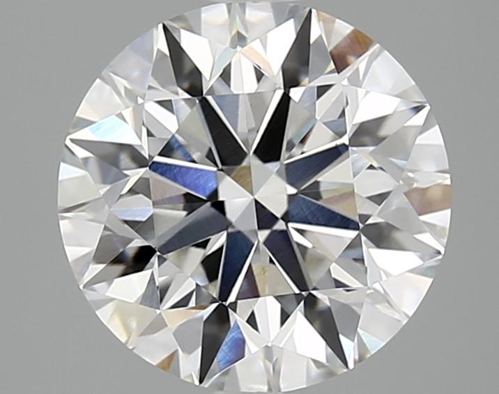 3.05 Carat Round Shaped Excellent Cut VVS2 IGI Certified Lab Grown Diamond