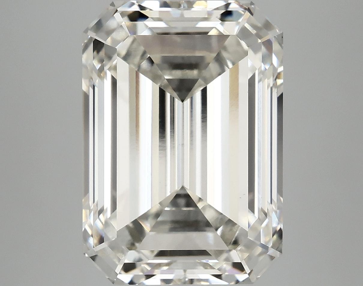 8.5 Carat Emerald Shaped Ideal Cut VVS2 IGI Certified Lab Grown Diamond