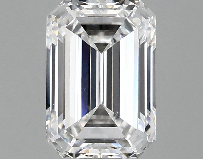 0.96 Carat Emerald Shaped Ideal Cut VVS2 IGI Certified Lab Grown Diamond