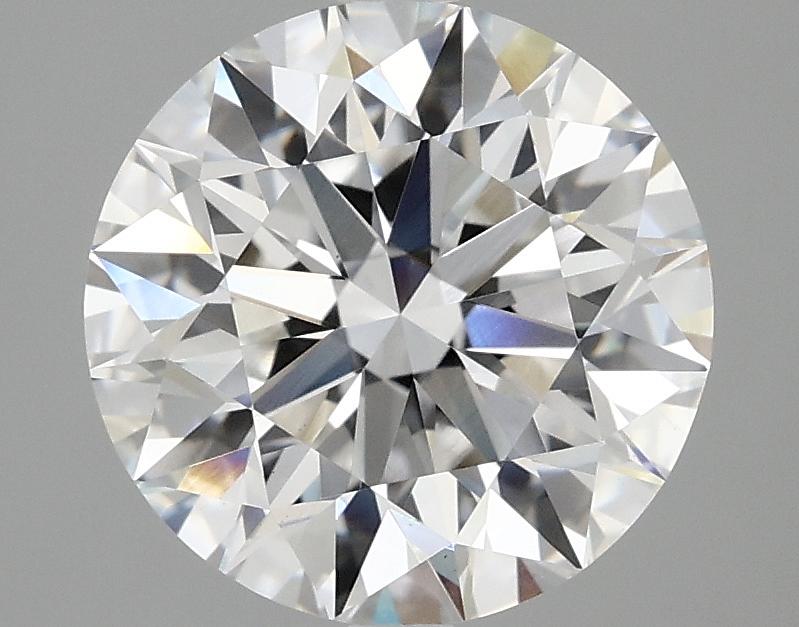 3.08 Carat Round Shaped Excellent Cut VVS2 IGI Certified Lab Grown Diamond