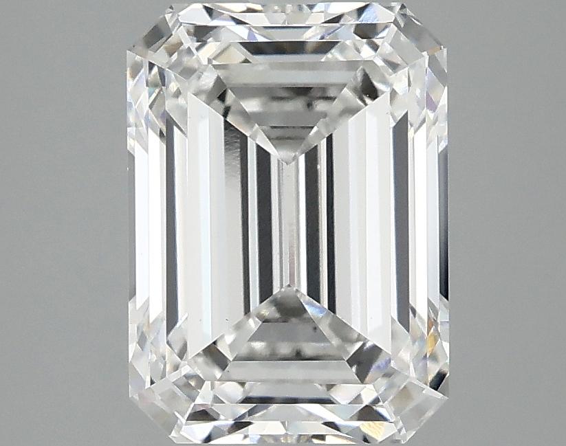 3.09 Carat Emerald Shaped Excellent Cut VS1 IGI Certified Lab Grown Diamond