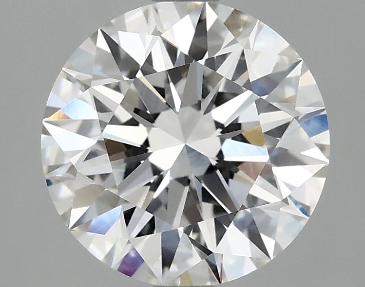 2.57 Carat Round Shaped Excellent Cut VVS2 IGI Certified Lab Grown Diamond