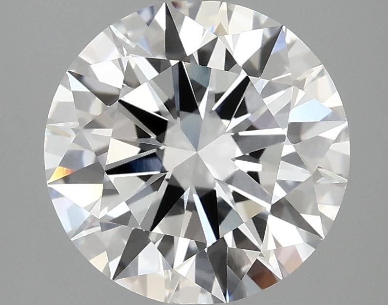 3.06 Carat Round Shaped Excellent Cut VVS2 IGI Certified Lab Grown Diamond