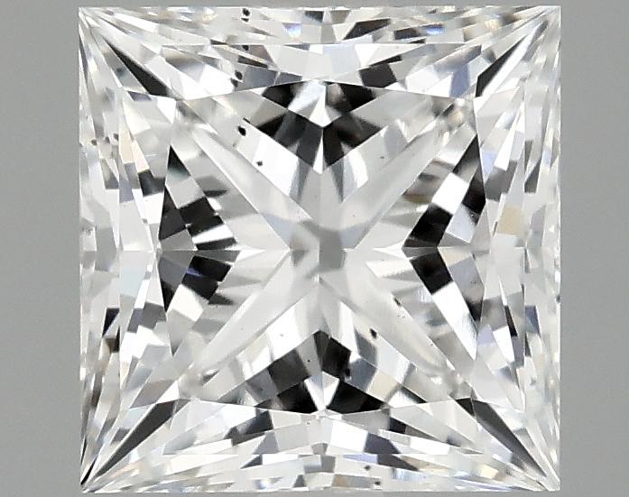 2.09 Carat Princess Shaped Ideal Cut SI1 IGI Certified Lab Grown Diamond