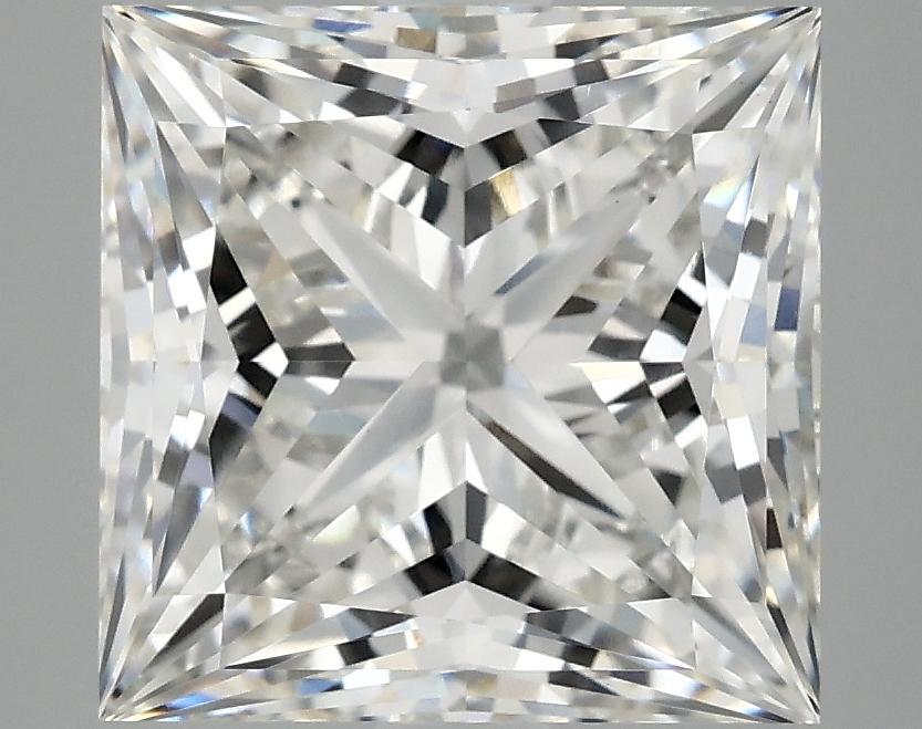 4.78 Carat Princess Shaped Ideal Cut VVS2 IGI Certified Lab Grown Diamond