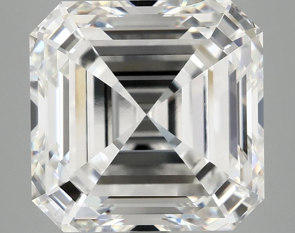 7.8 Carat Asscher Shaped Ideal Cut VVS2 IGI Certified Lab Grown Diamond