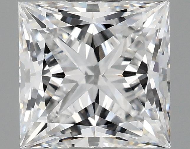 1.09 Carat Princess Shaped Ideal Cut VVS2 IGI Certified Lab Grown Diamond