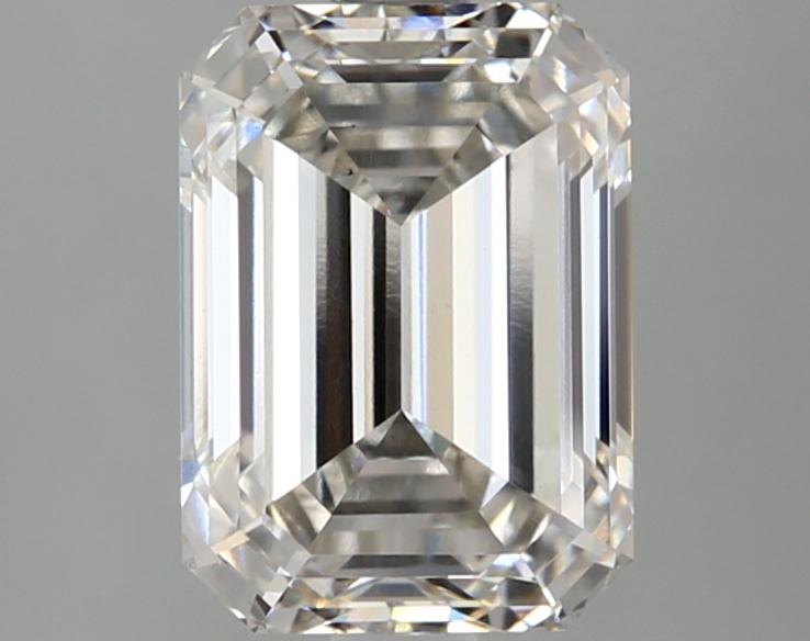 2.98 Carat Emerald Shaped Excellent Cut VS1 IGI Certified Lab Grown Diamond