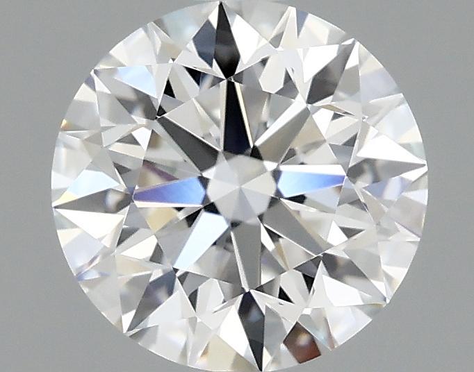 1.44 Carat Round Shaped Excellent Cut VVS2 IGI Certified Lab Grown Diamond