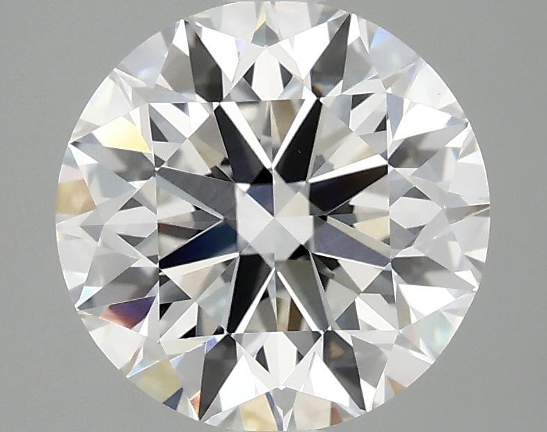 3.07 Carat Round Shaped Excellent Cut VVS2 IGI Certified Lab Grown Diamond