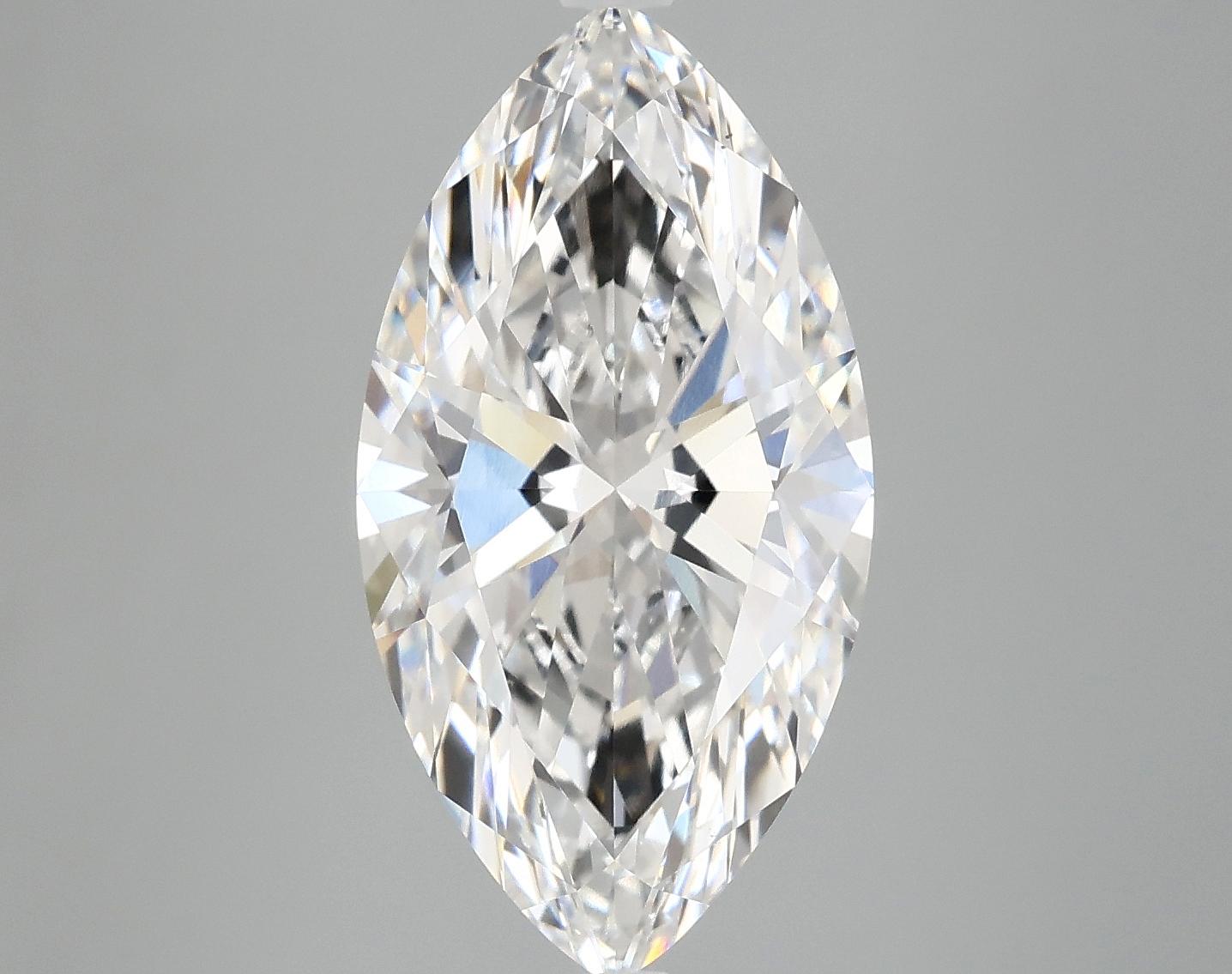 4.85 Carat Marquise Shaped Excellent Cut VS1 IGI Certified Lab Grown Diamond