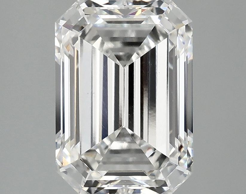 2.93 Carat Emerald Shaped Ideal Cut VS1 IGI Certified Lab Grown Diamond