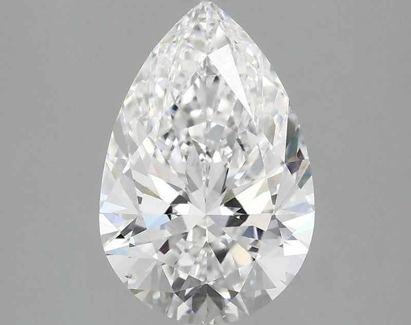 2.07 Carat Pear Shaped Excellent Cut VS1 IGI Certified Lab Grown Diamond