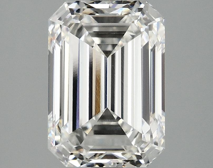 2.78 Carat Emerald Shaped Ideal Cut VVS2 IGI Certified Lab Grown Diamond