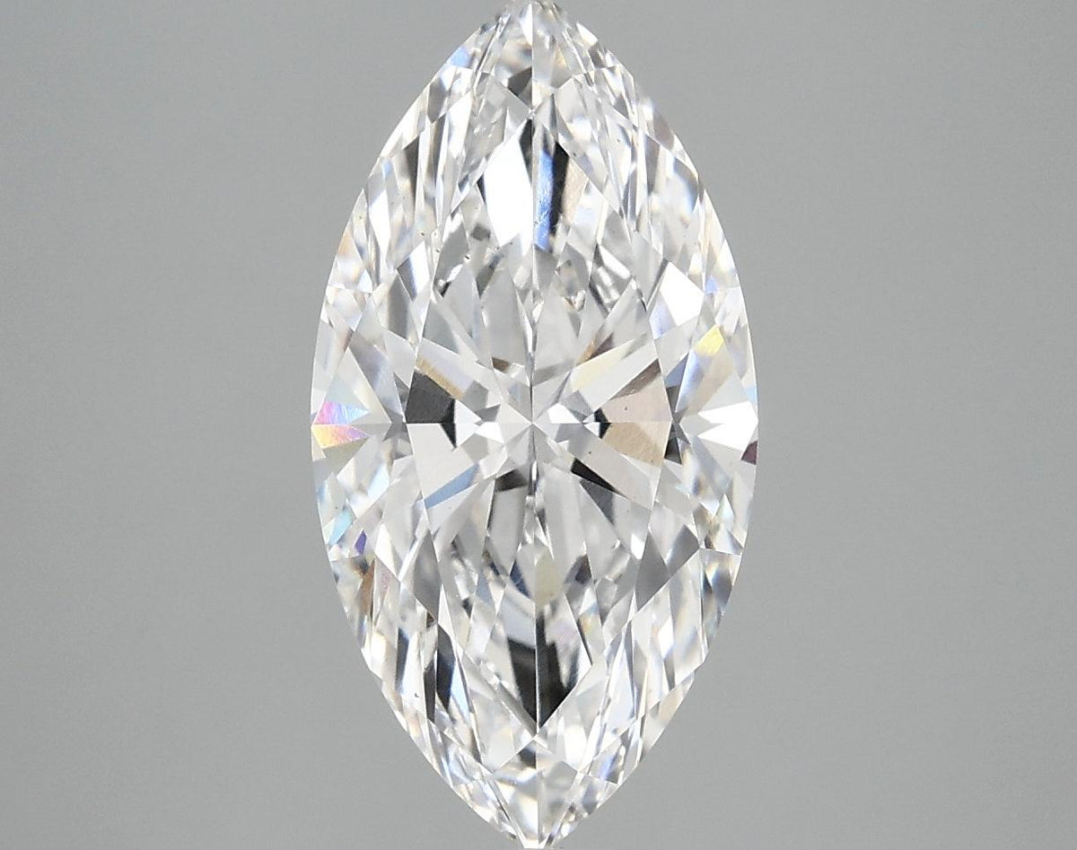 3.1 Carat Marquise Shaped Ideal Cut VS2 IGI Certified Lab Grown Diamond
