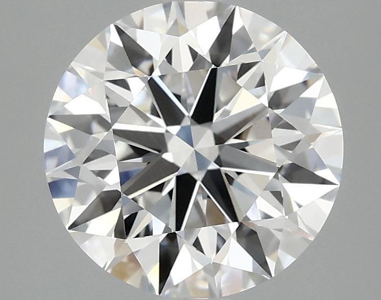 2.54 Carat Round Shaped Ideal Cut VVS2 IGI Certified Lab Grown Diamond