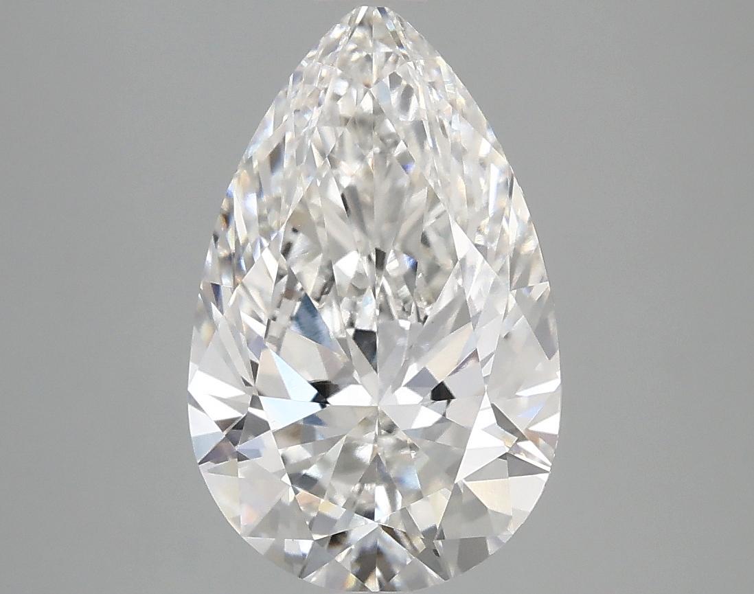 3.1 Carat Pear Shaped Ideal Cut VVS2 IGI Certified Lab Grown Diamond