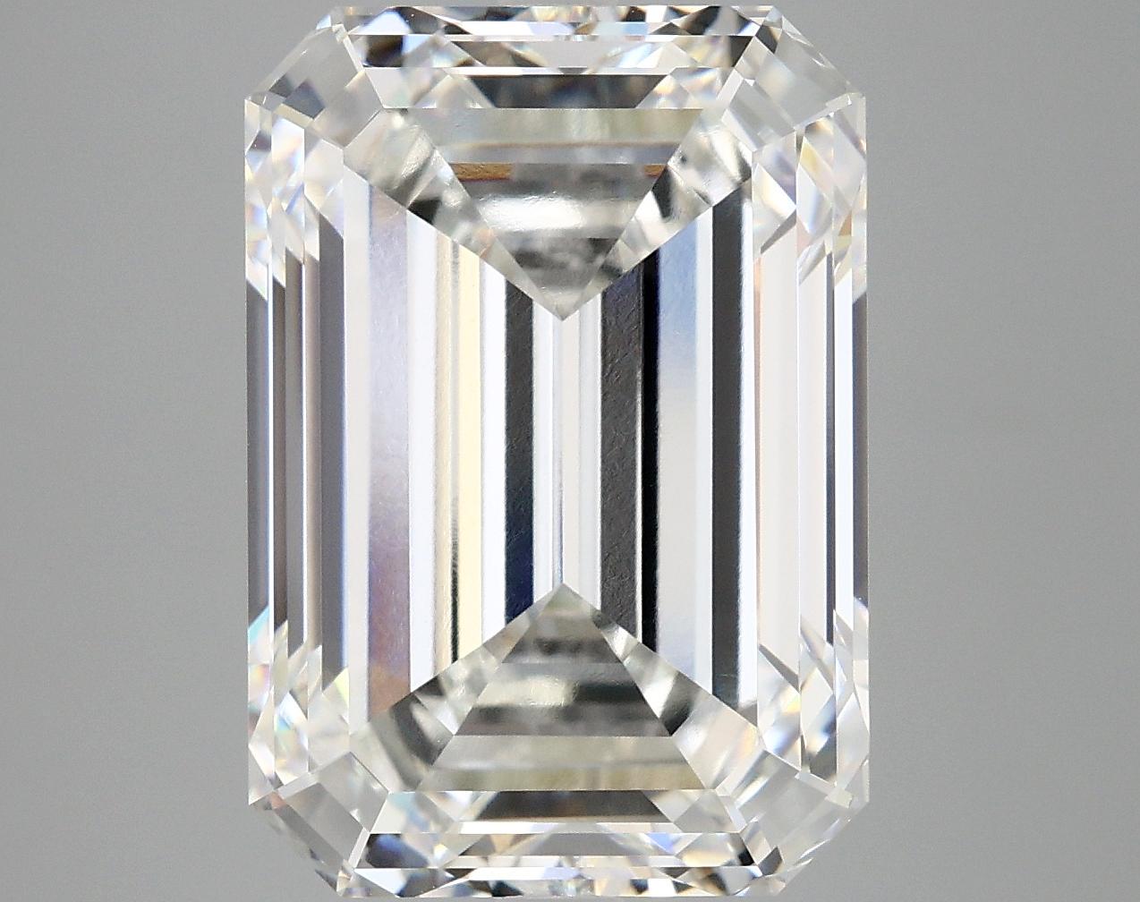 10.69 Carat Emerald Shaped Ideal Cut VVS2 IGI Certified Lab Grown Diamond