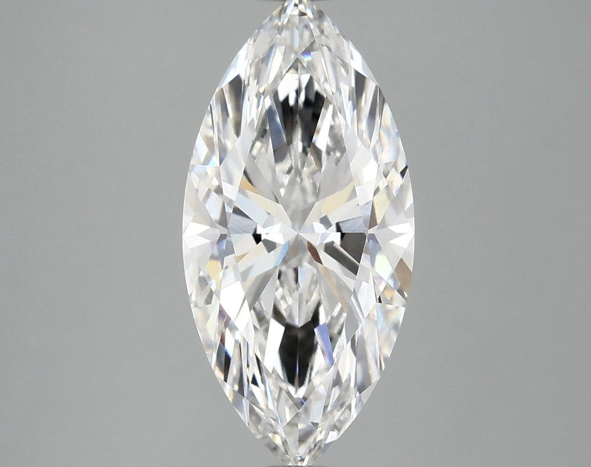 3.05 Carat Marquise Shaped Excellent Cut VS1 IGI Certified Lab Grown Diamond