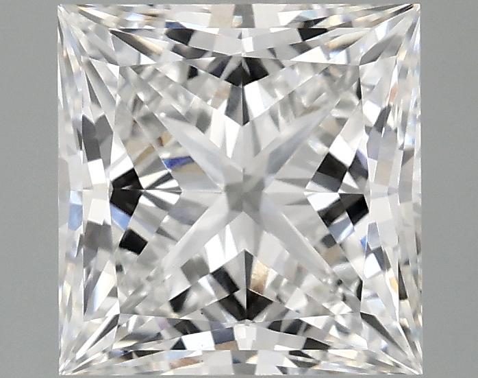 2.79 Carat Princess Shaped Ideal Cut VS1 IGI Certified Lab Grown Diamond