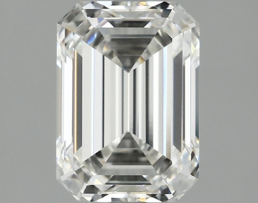 2.1 Carat Emerald Shaped Ideal Cut VVS1 IGI Certified Lab Grown Diamond